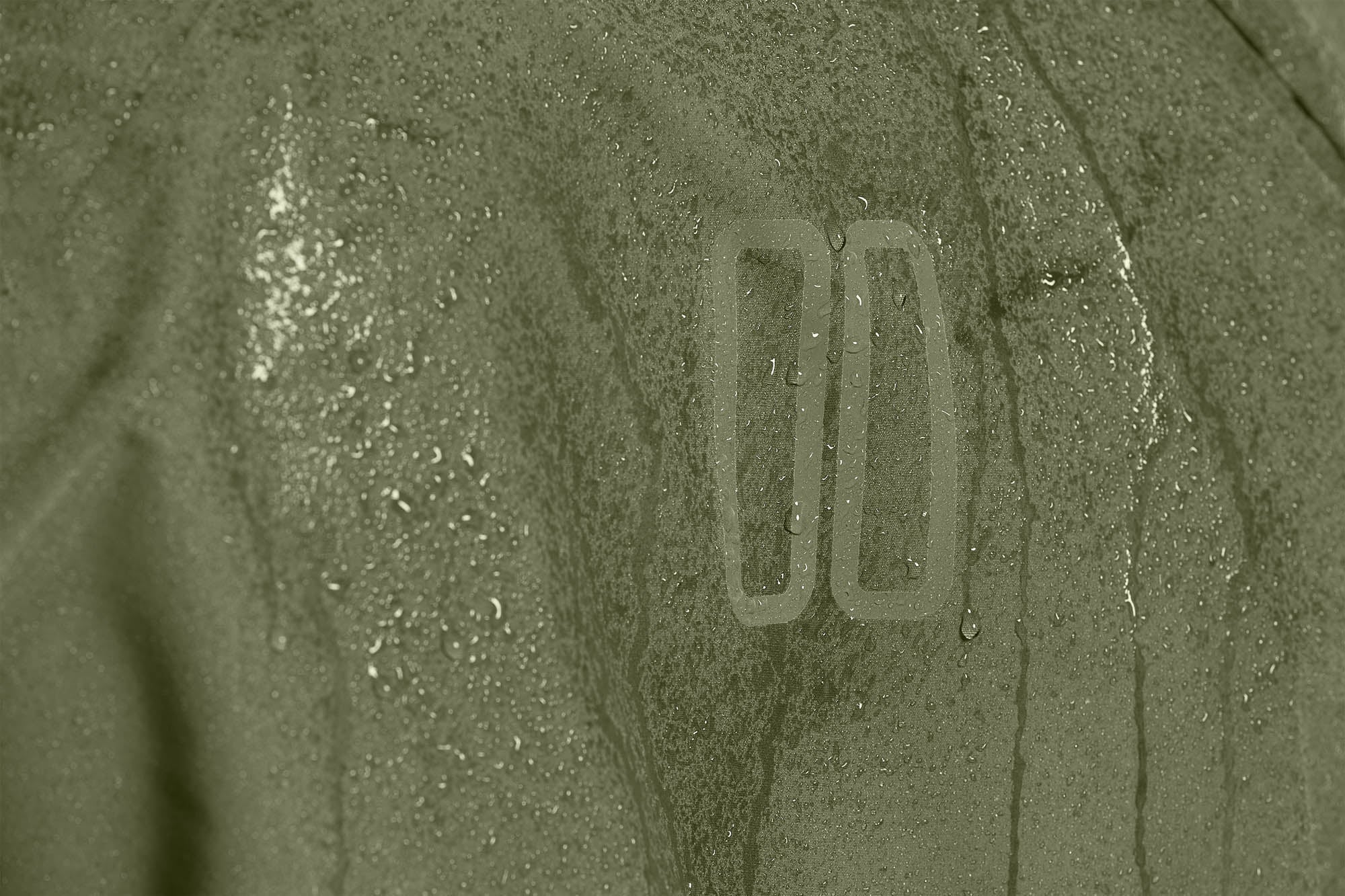 Basil Mosse Regenparka Herren oliv