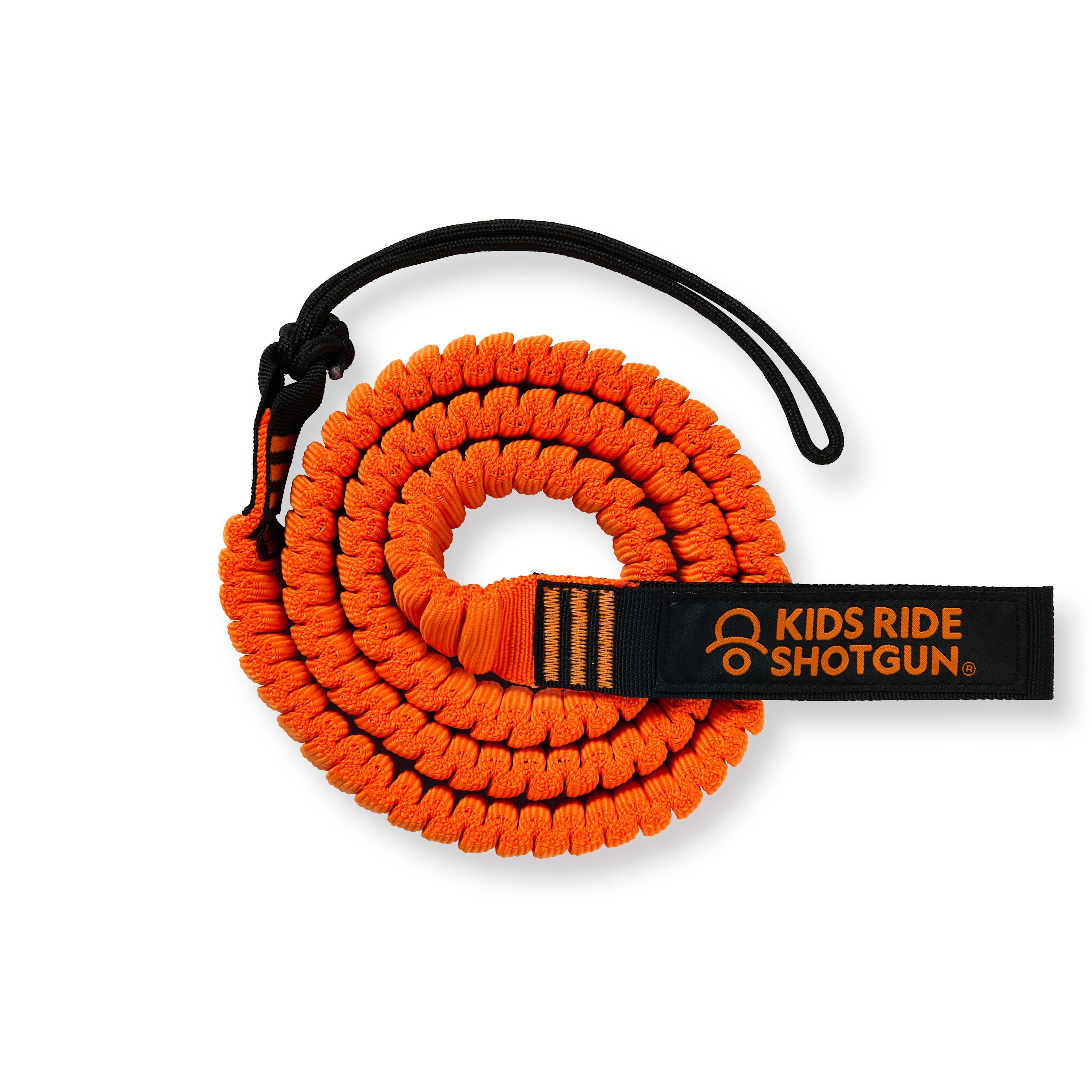 Kids Ride Shotgun MTB Tow Rope Abschleppseil 1.7 - 3.3m orange