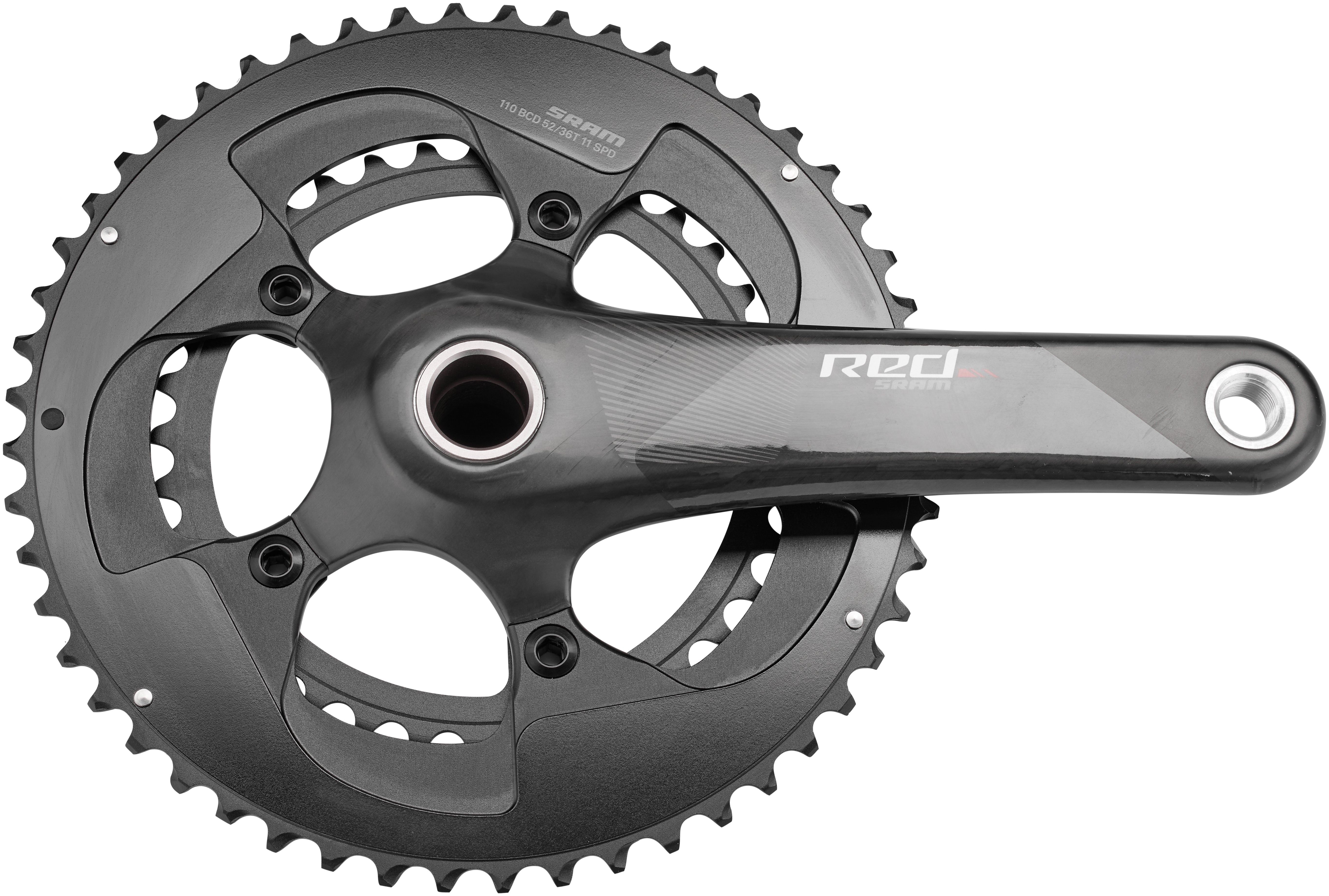 SRAM RED Kurbelgarnitur 11-fach 52-36T GXP