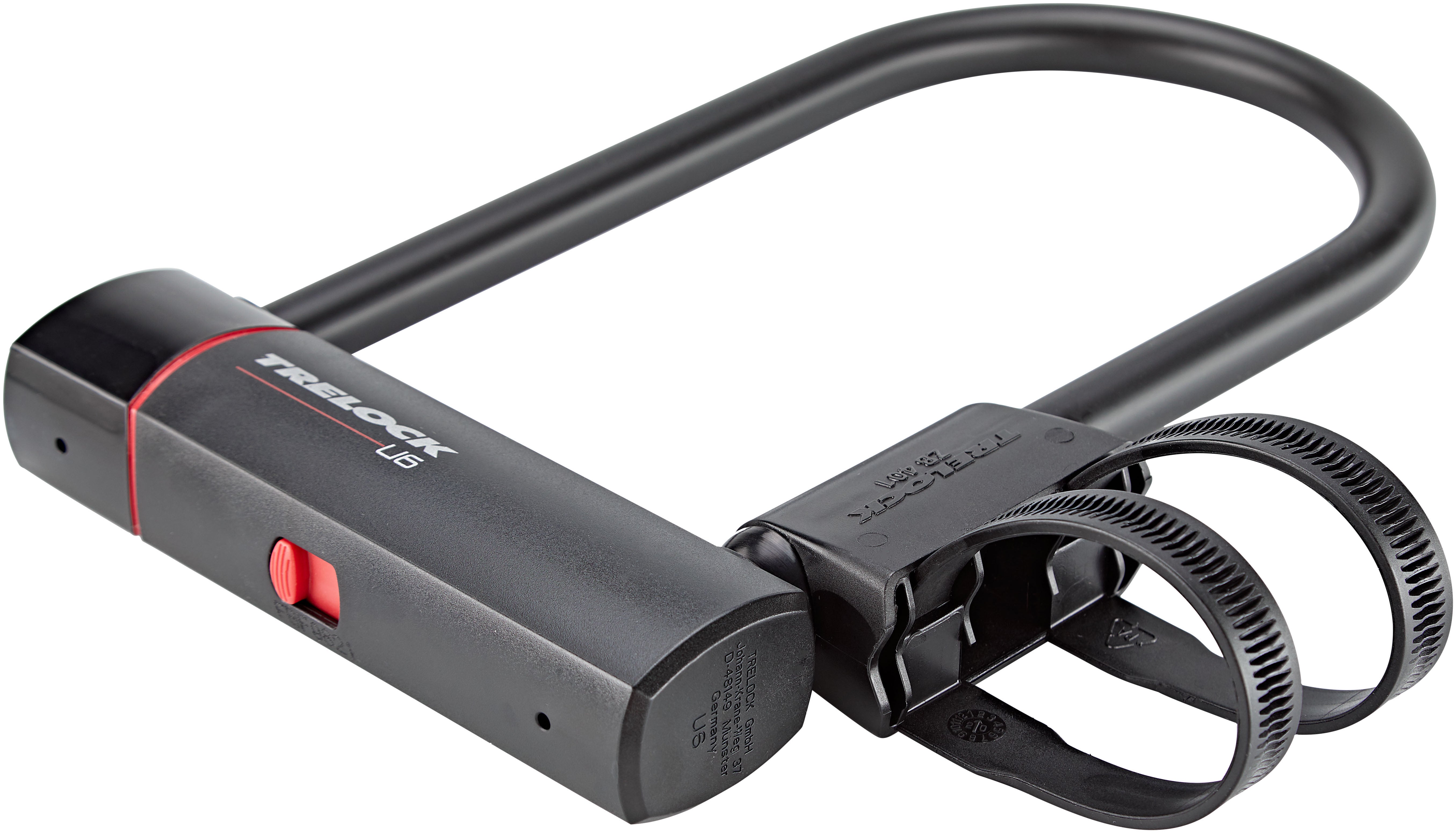 Trelock U6 Bügelschloss inkl. ZB 401 Halterung