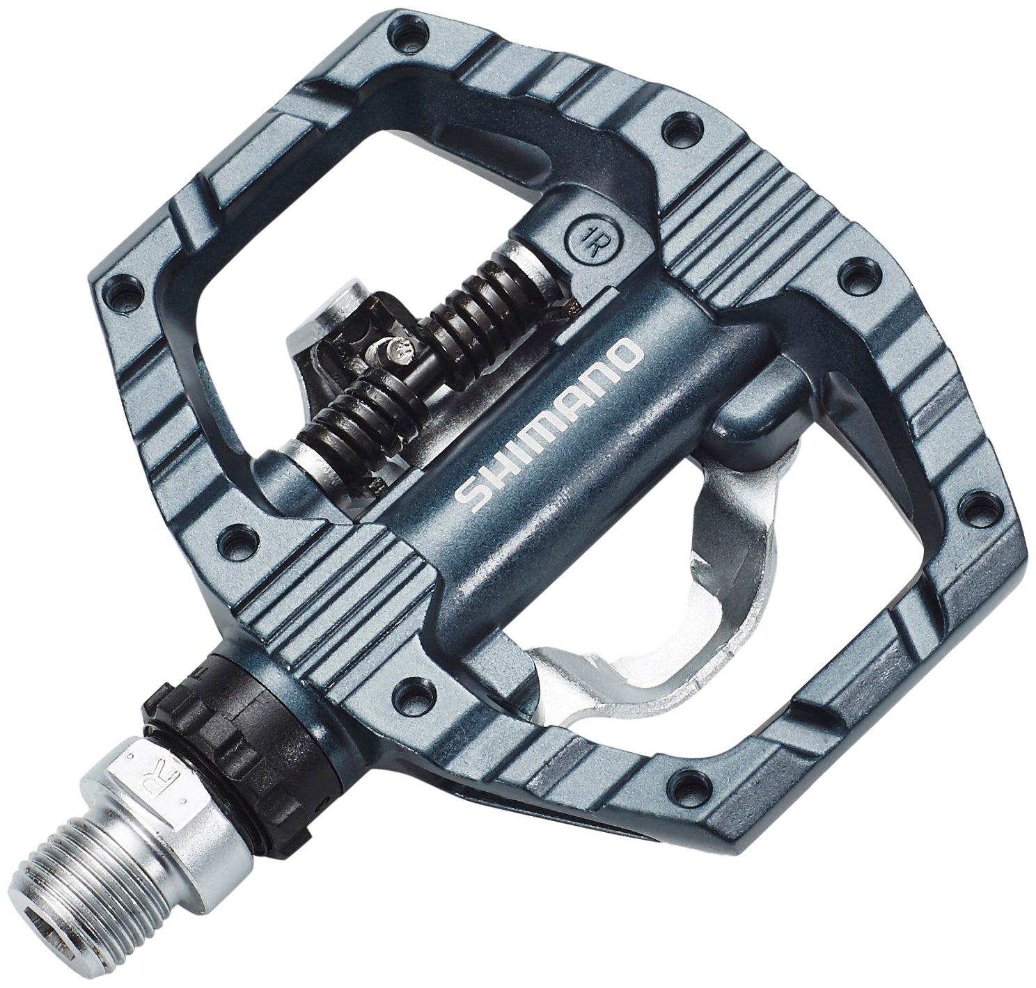 pedale fahrrad shimano Shimano PD-EH500 Pedale mit SM-SH56 grau