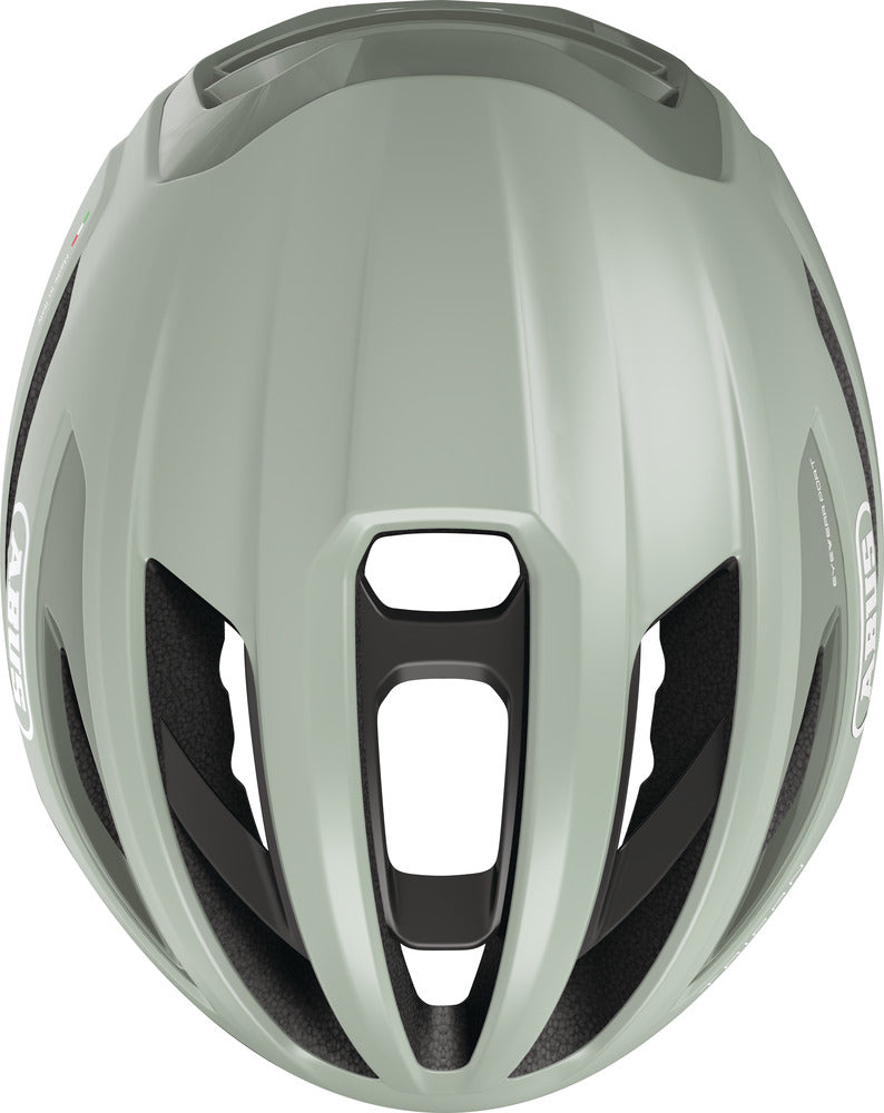 fahrradhelm netz nachrüsten Abus TAIPAN Gravel Fahrradhelm | frosted green