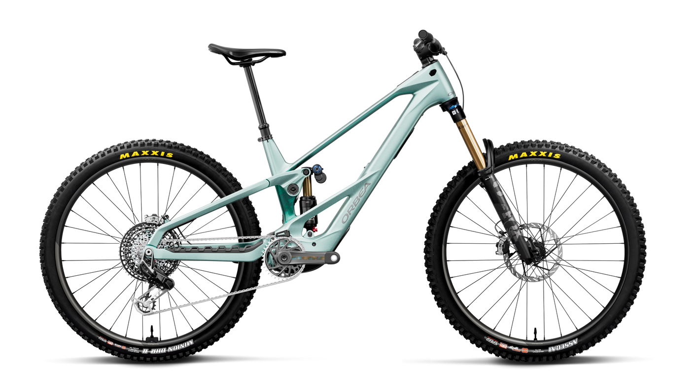 Orbea WILD LT M-LTD RS Smooth Silver (Matt) - Escape Green C. View (Gloss) (2027)