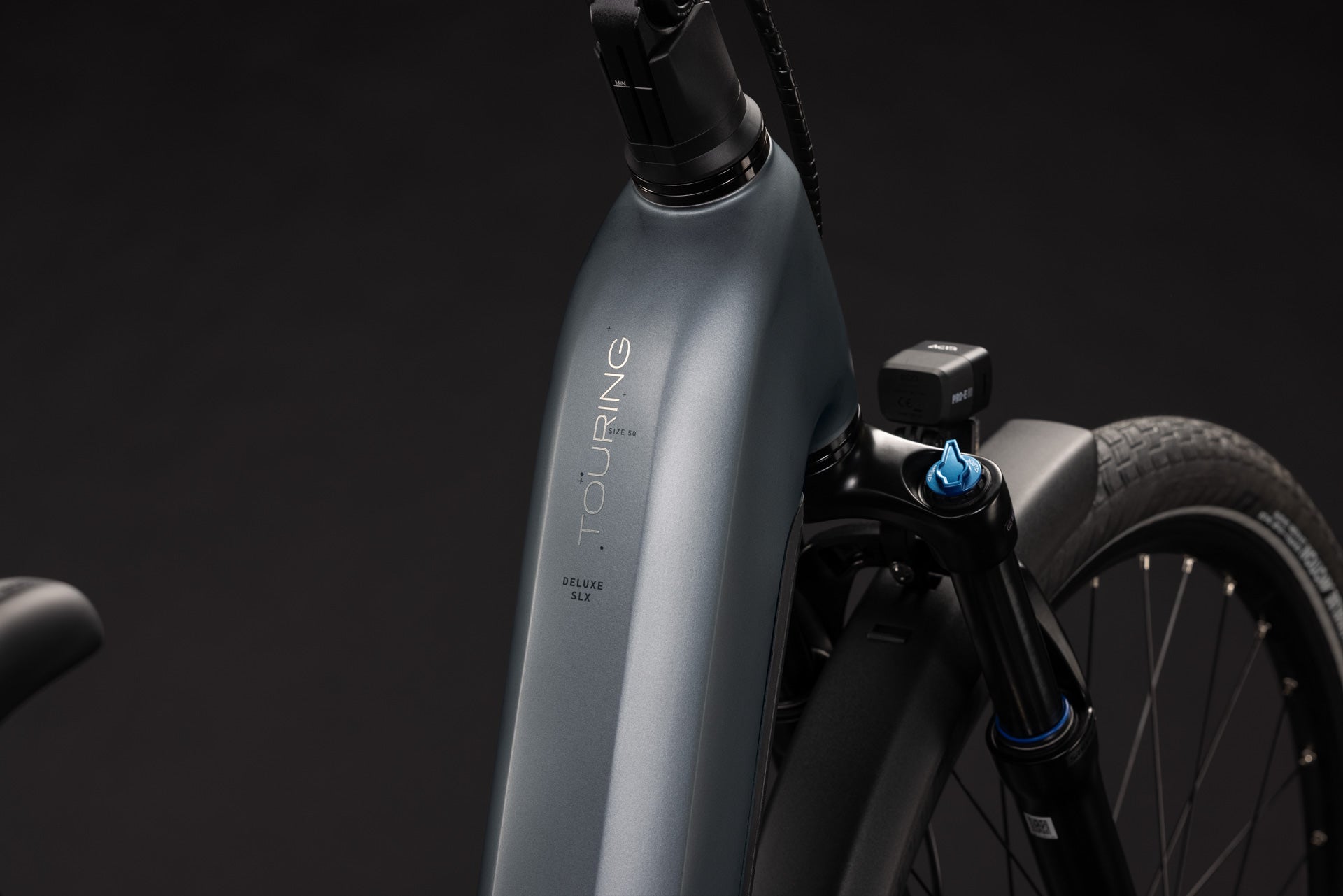 Cube Touring Hybrid Deluxe SLX 800 Easy Entry slabgrey´n´chrome (2027)