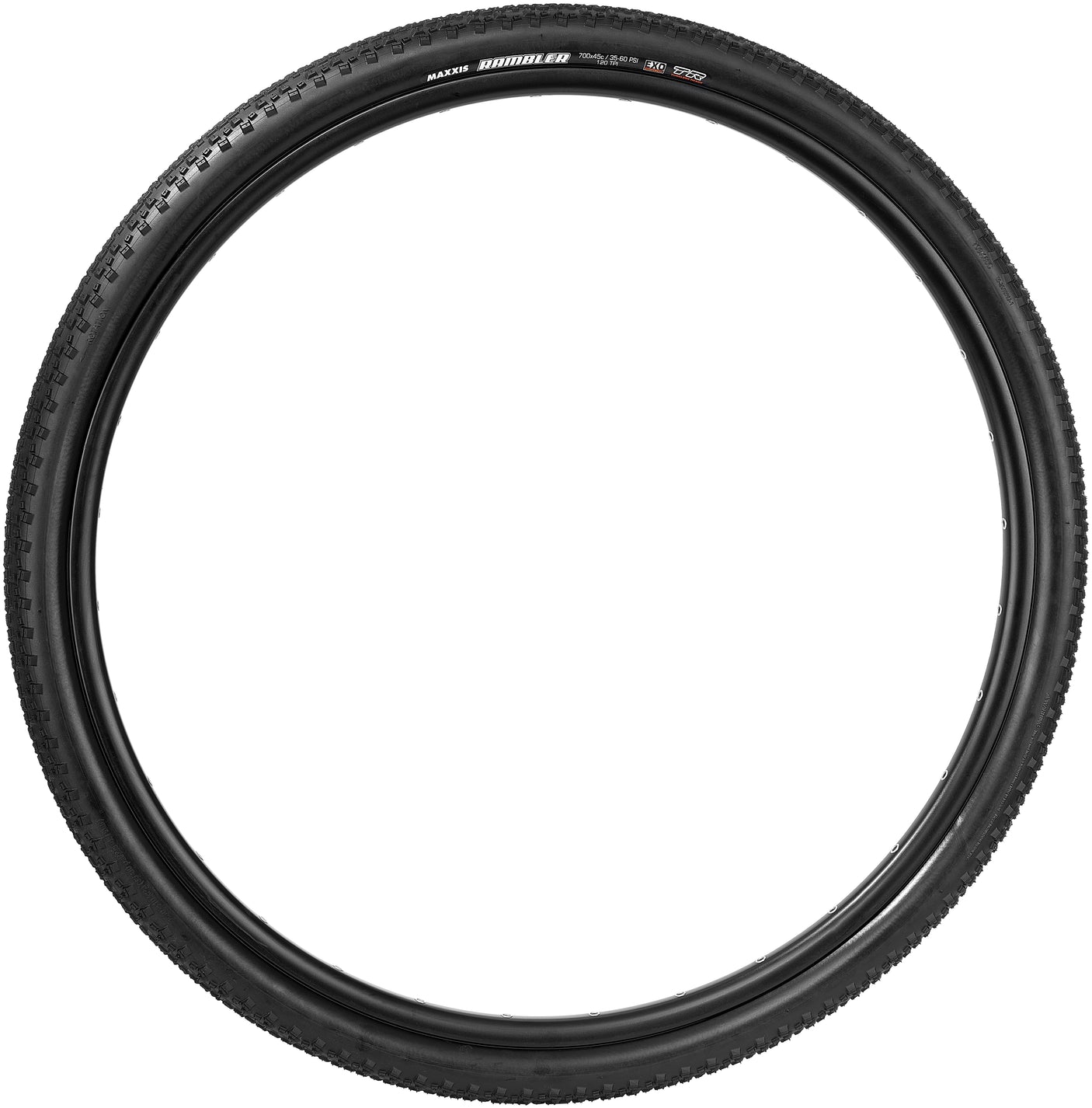 Maxxis Rambler Faltreifen 700x45C EXO TR schwarz