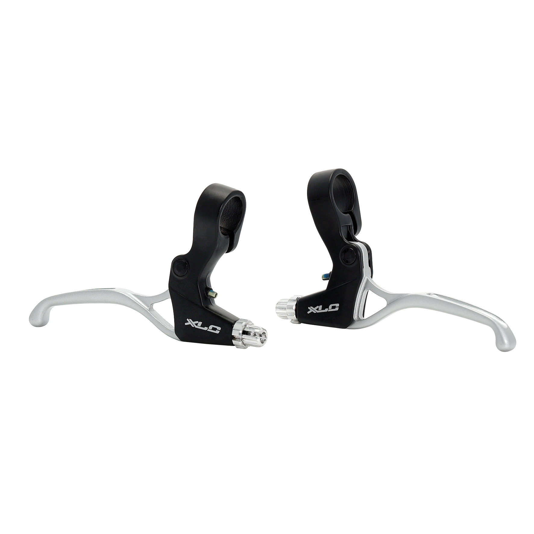 XLC BL-V02 Bremshebel Set für Drehgriff schwarz/silber