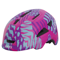 Giro Scamp II Helm matte pink animal