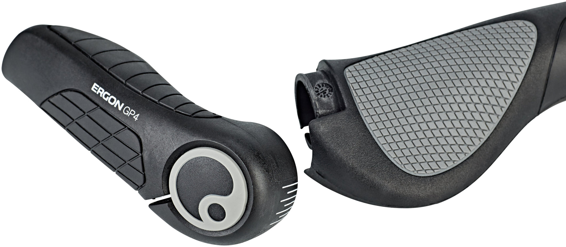 ergon gp4-l fahrradgriff Ergon GP4 Griffe schwarz/grau