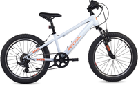 S'COOL Xroc 20-K6 (2026) | 20 Zoll Kinderfahrrad | Sky Grey/Neon Orange – aktuelle Variante