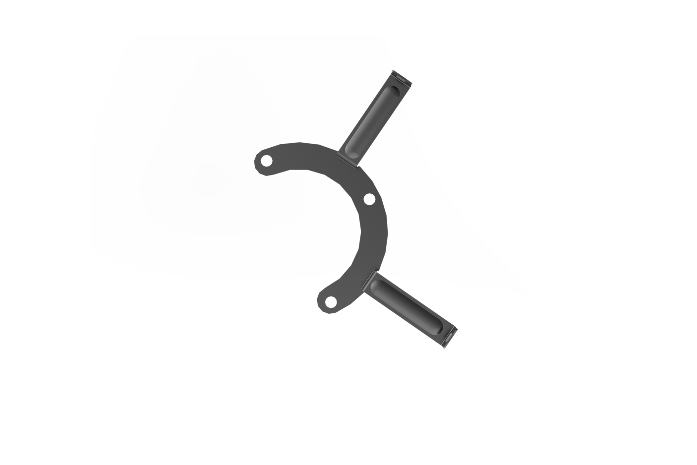 ACID Kettenschutz IC 3.0 Hybrid Trekking Montageplatte