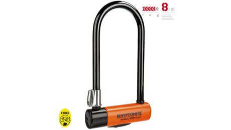 Kryptonite KryptoLok Standard Fahrradschloss + Kryptoflex