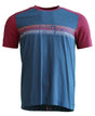 Zimtstern TrailFlowz Shirt SS Men French Navy/Windsor Wine