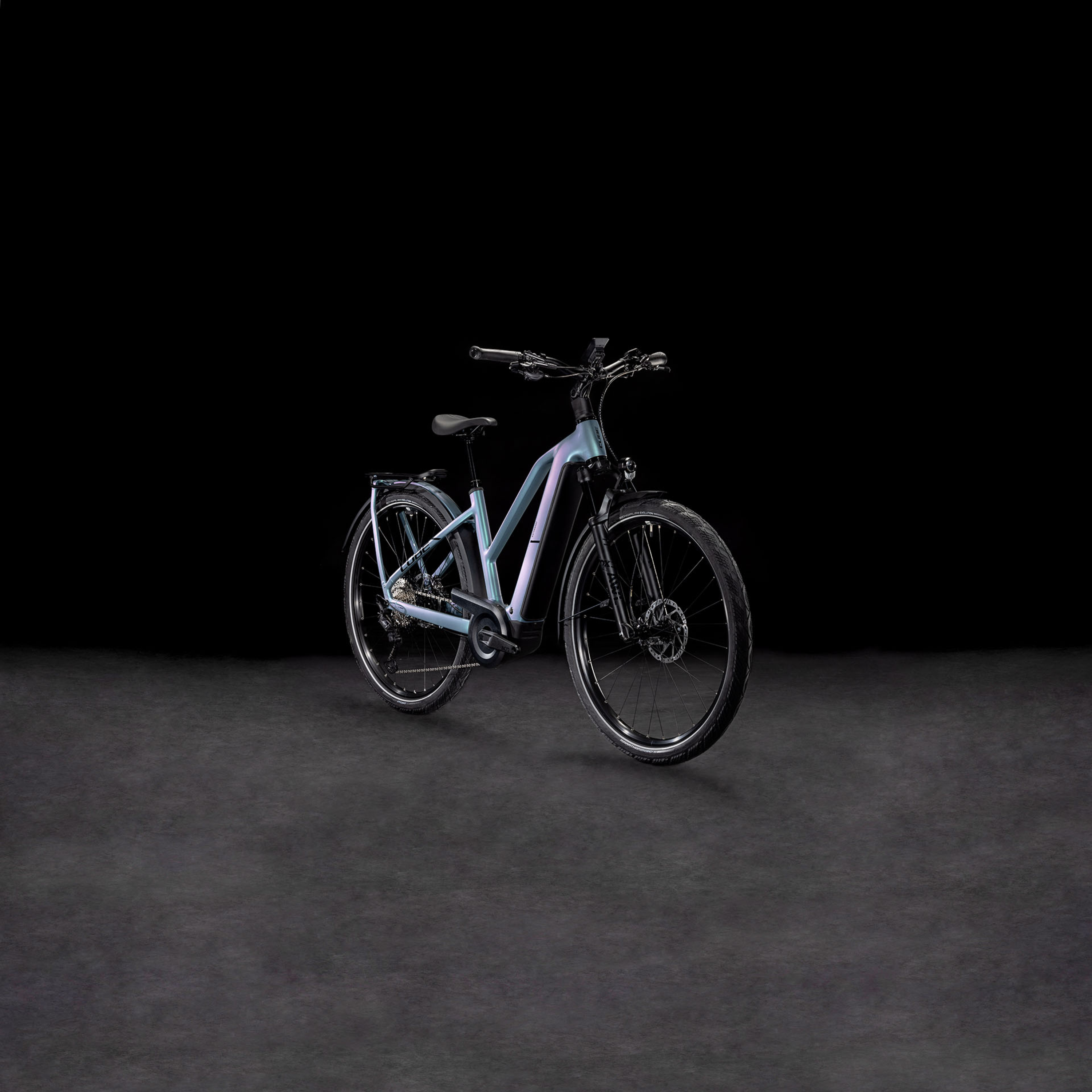 Cube Kathmandu Hybrid SLX 800  Trapez 800 smaragdgrey´n´black