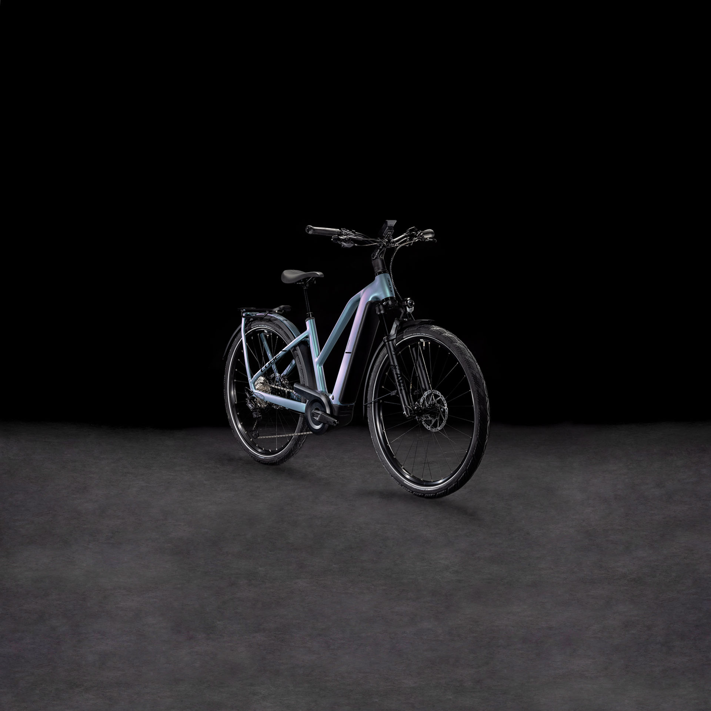 Cube Kathmandu Hybrid SLX 800  Trapez 800 smaragdgrey´n´black